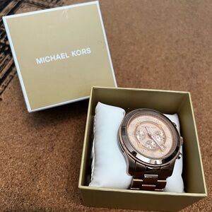 Michael Kors Rose gold watch
